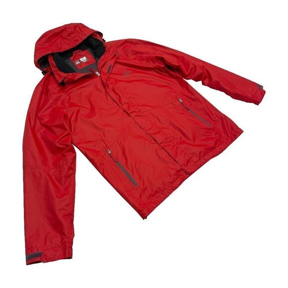 MCKINLEY Aquamaxpro Terang Shell rain red windbreaker lightweight Jacket size XL - Picture 8 of 11